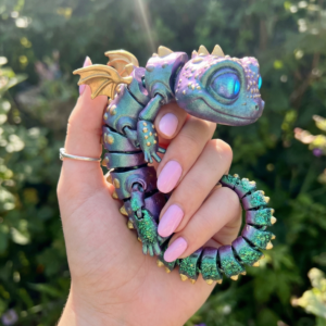 Pocket Baby Dragon Mini Articulated Flexi Fidget Toy