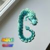 Articulated Galaxy Dragon Flexi Fidget Toy