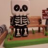LIL SKELETON _4 Cute Halloween Countdown Skeleton, Reusable Days To Go Display